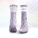 Deadly Skulls Glitter Socks