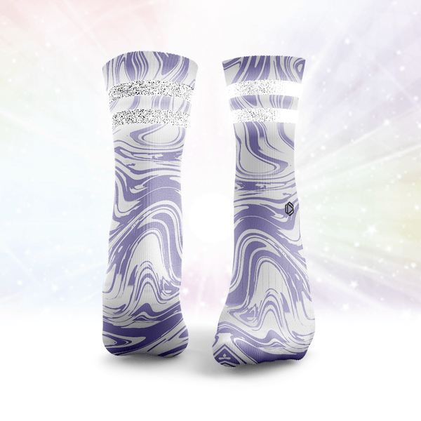 Marble Glitter Socks
