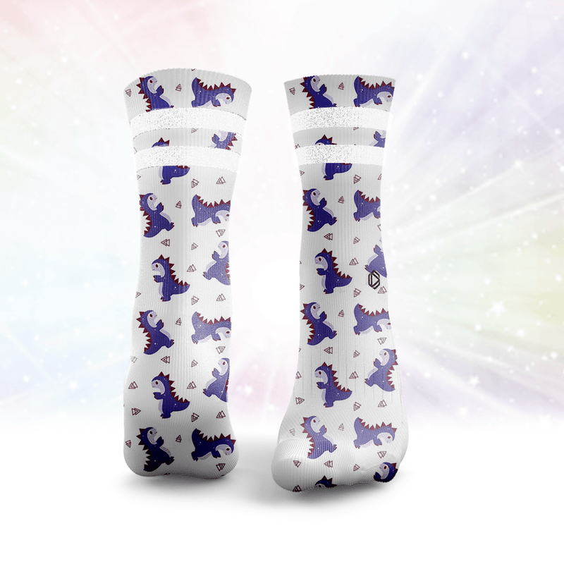 Baby Dino Glitter Socks