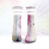 Tie Dye Glitter Socks