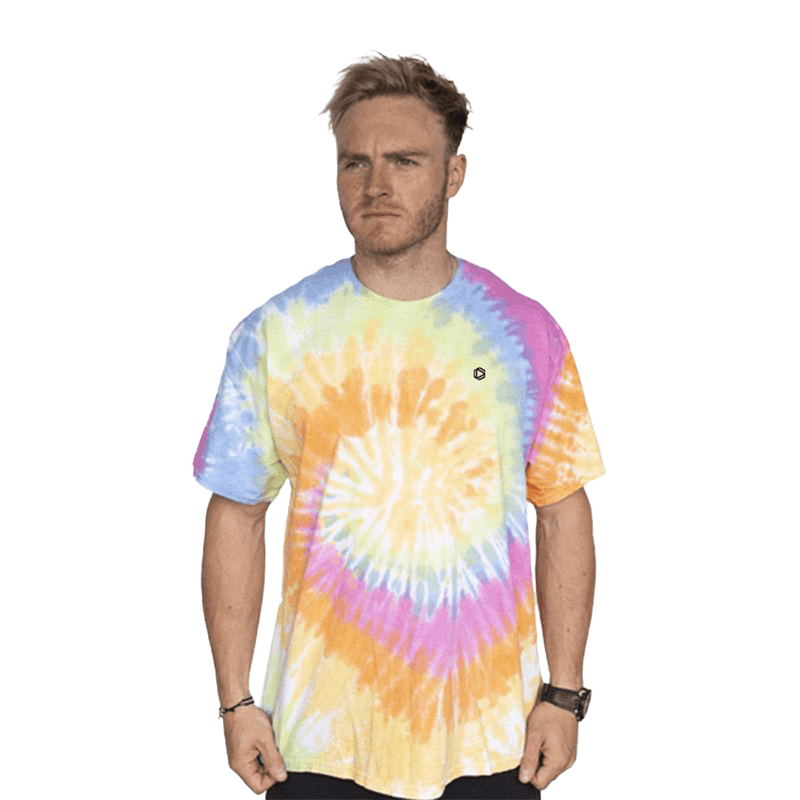 Rainbow Swirl Tie-Dye T-Shirt