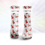 Baby Dino Glitter Socks