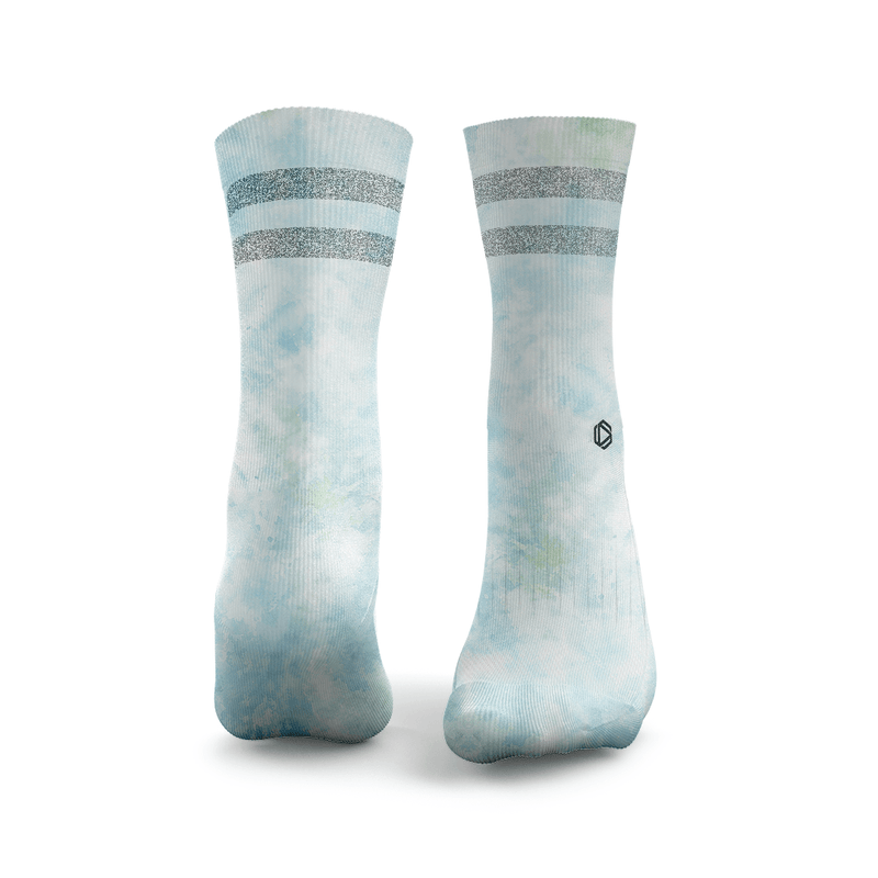Tie Dye Glitter Socks