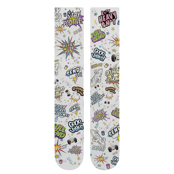 Send It Weightlifting Socks