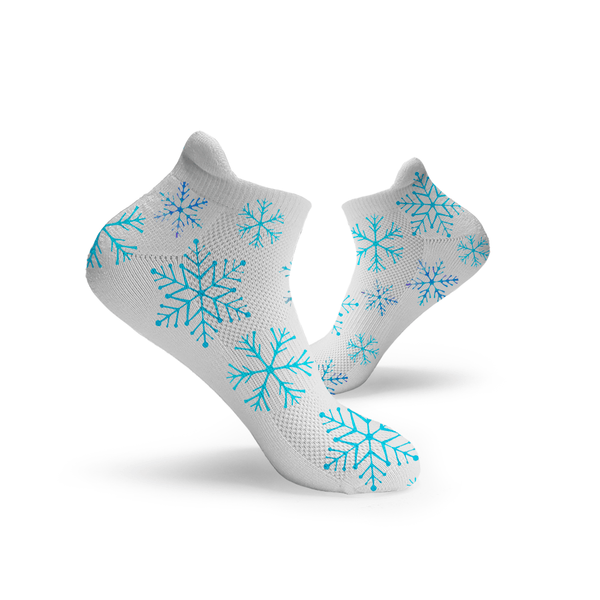 Snowflakes Ankle Socks