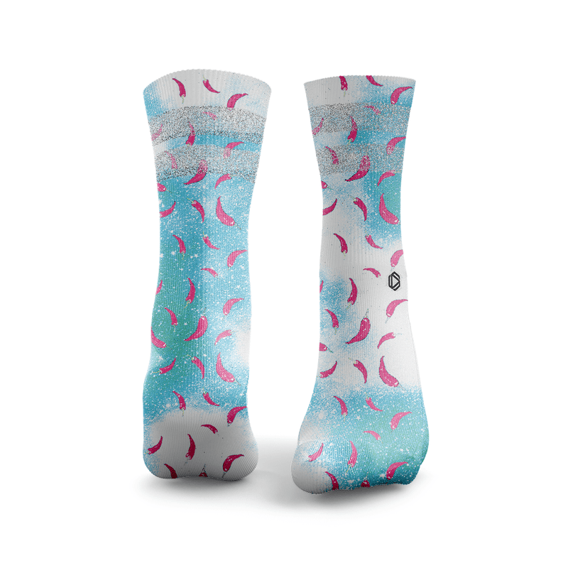 Spicy Glitter Socks