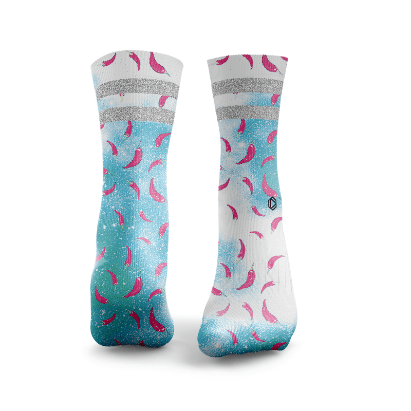 Spicy Glitter Socks