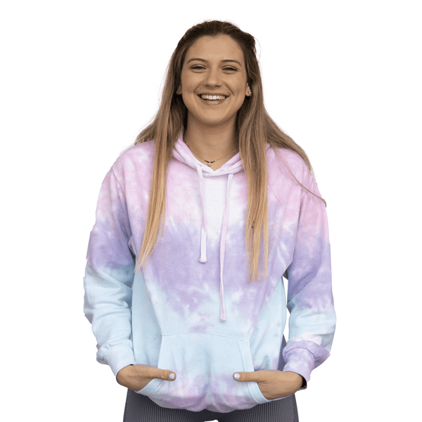 The World's Funkiest Sock Company Cotton Candy Hoodie