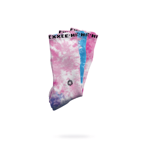 Halo Tie Dye Bundle (Ice Blast/Pink&Light Grey/Pink)
