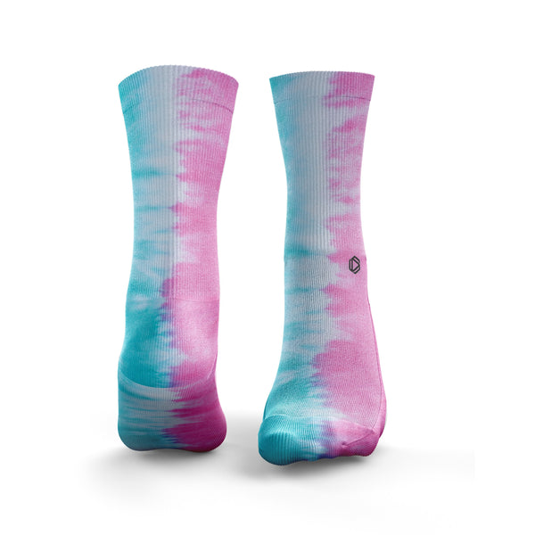 'Half & Half Tie-Dye' Socks