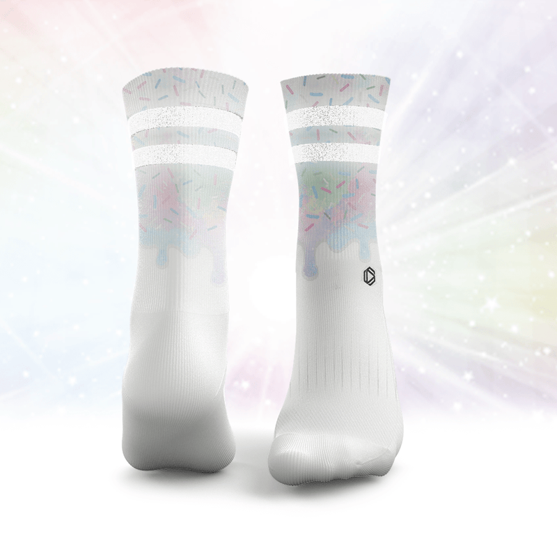 Iced Donut Glitter Socks