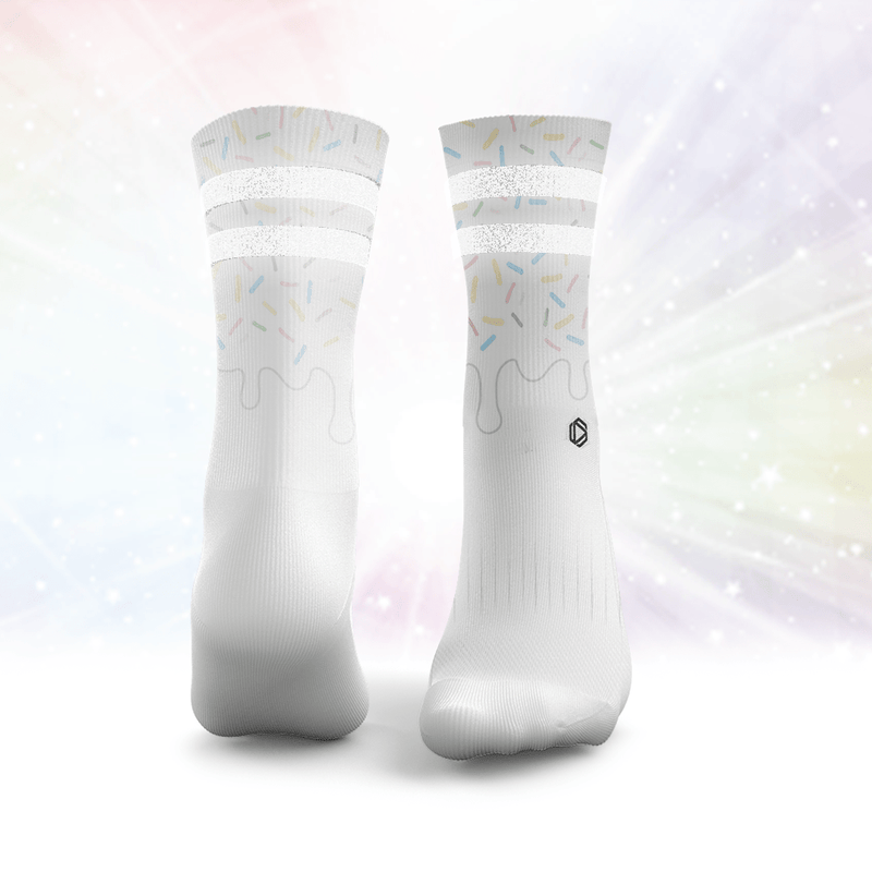 Iced Donut Glitter Socks
