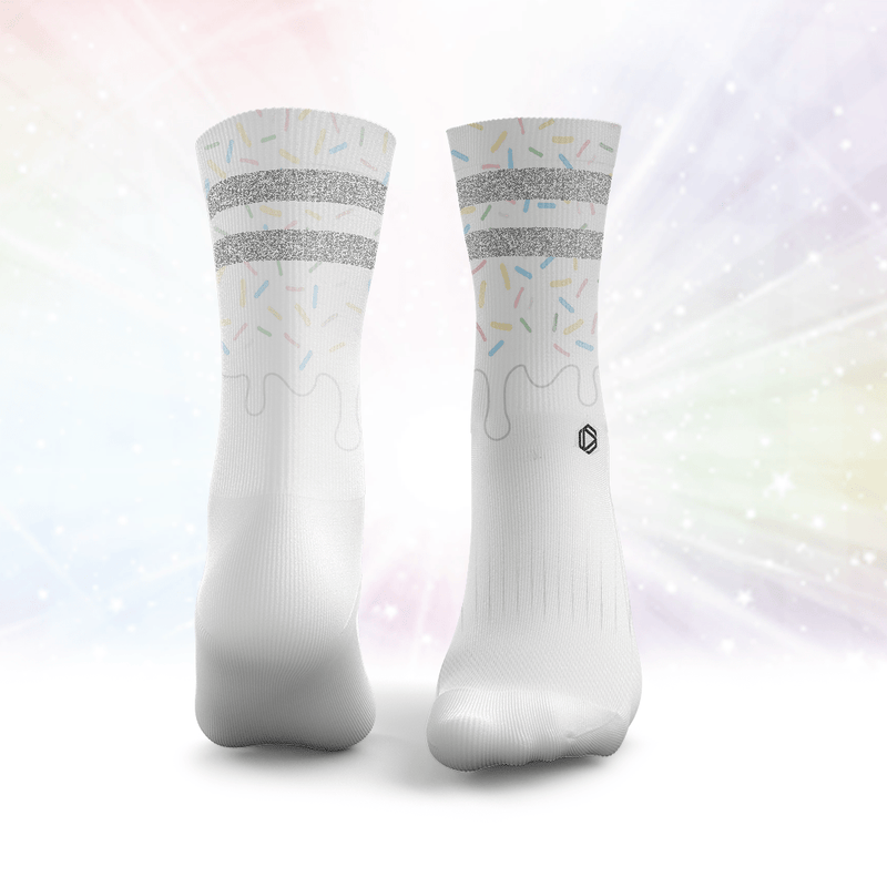 Iced Donut Glitter Socks