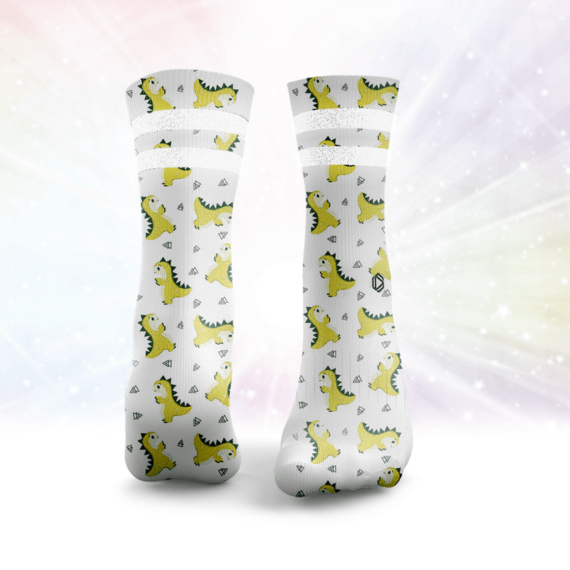 Baby Dino Glitter Socks