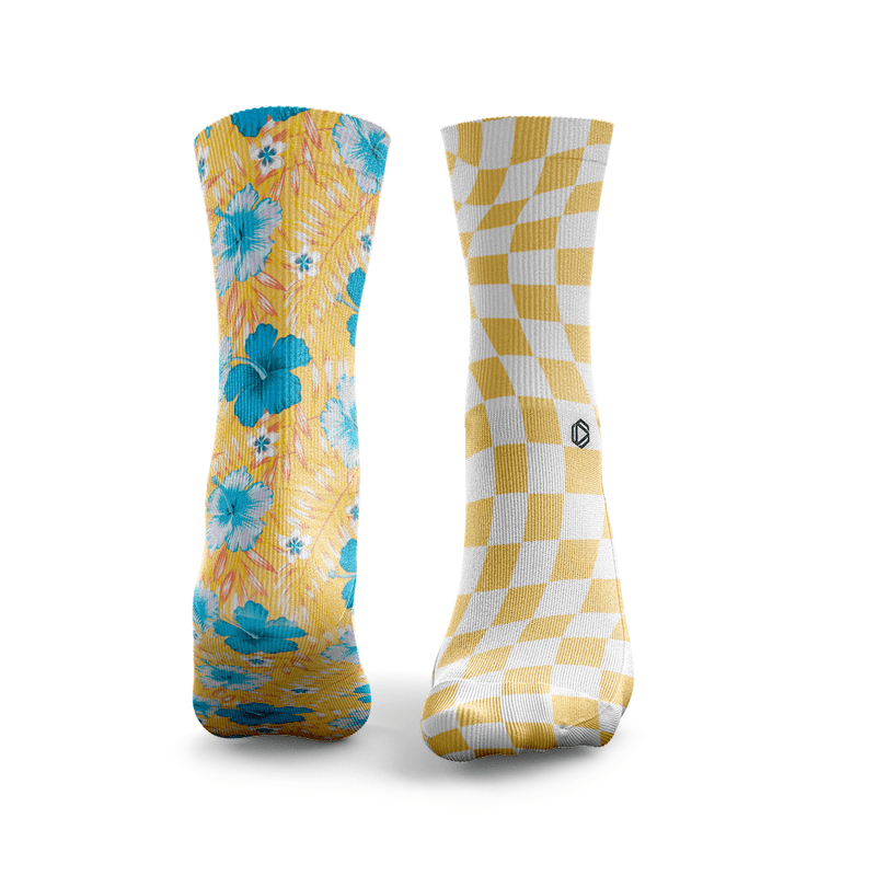 Floral Checkerwaves