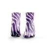 Purple & White