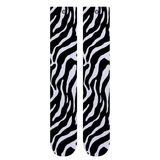 Zebra Snow Socks