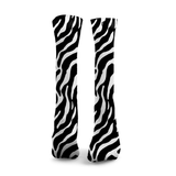 Zebra Snow Socks