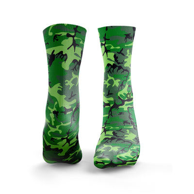 Camouflage Socks — Green
