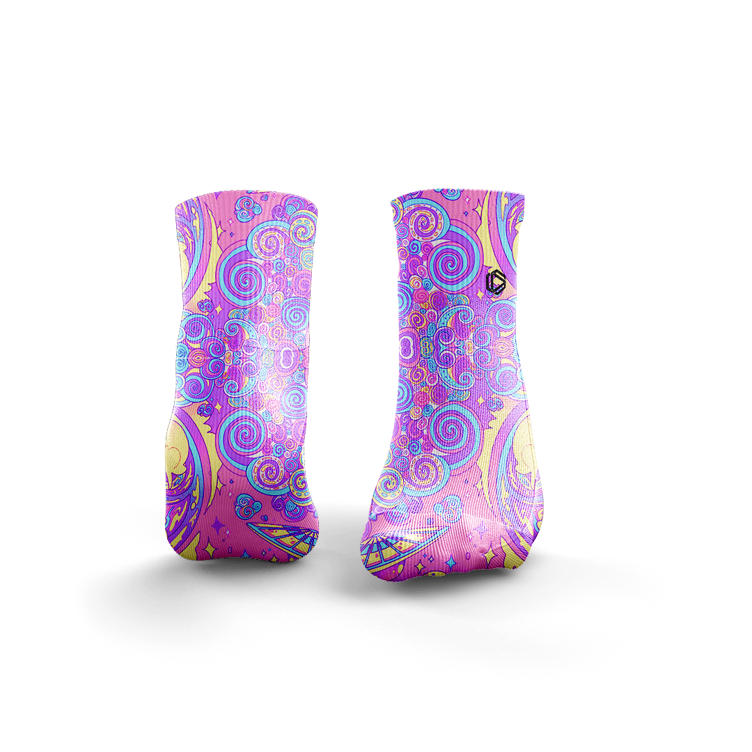 Low Cut Crew - Intergalactic - Socks - Womens: 4-7 UK / 6-9 US – HEXXEE