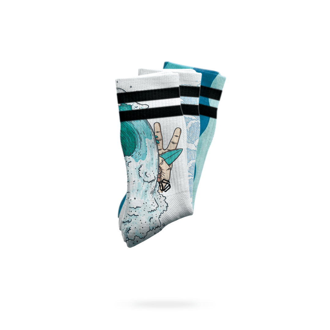 2Stripe - Wavey Bundle - Socks - Womens: 4-7 UK / 6-9 US – HEXXEE